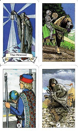 Robin Wood Tarot; Minor Arcana - © Robin Wood 1991 ROBIN WOOD TAROT タロットカード
